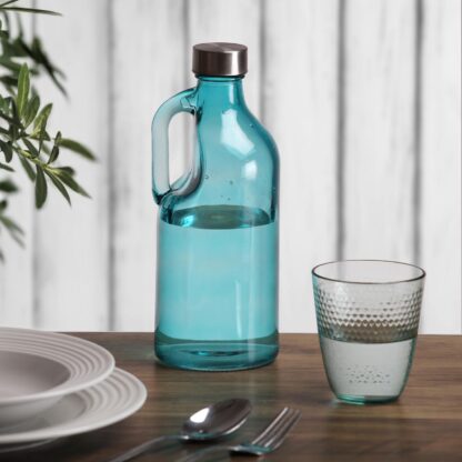 BLUE BOTTLE WITH HANDLE - Image 2