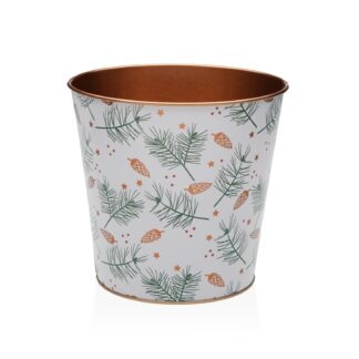 YULE XL METAL FLOWERPOT