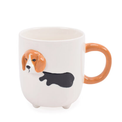DOG EMBOSSED MUG