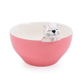 PINK CAT BOWL