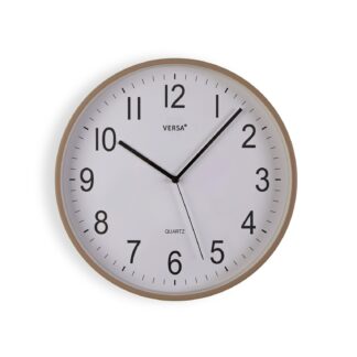 LIGHT GREY WALL CLOCK 30CM