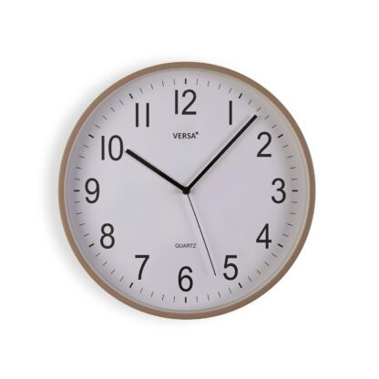 LIGHT GREY WALL CLOCK 30CM