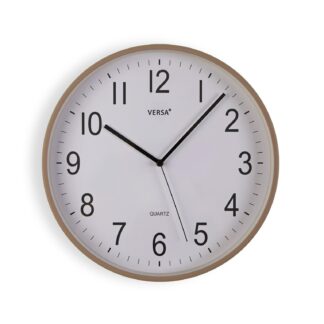 LIGHT GREY WALL CLOCK 35CM