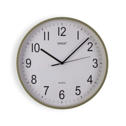 LIGHT GREEN WALL CLOCK 35CM