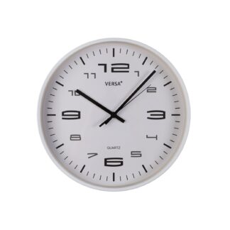 WHITE WALL CLOCK 25CM
