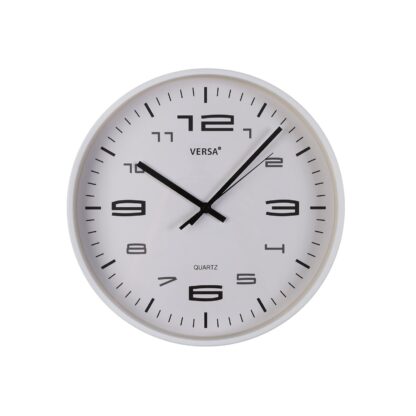 WHITE WALL CLOCK 25CM