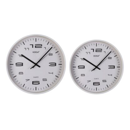 WHITE WALL CLOCK 25CM - Image 5
