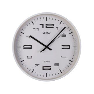 WHITE WALL CLOCK 30CM