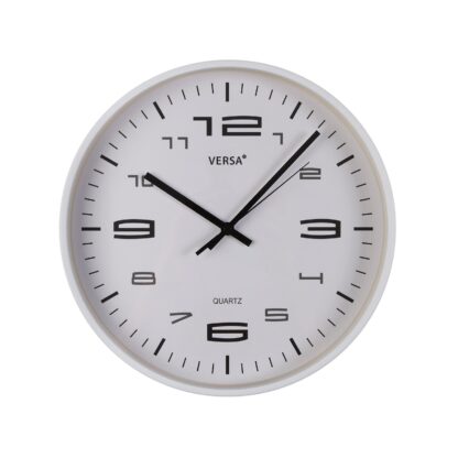 WHITE WALL CLOCK 30CM