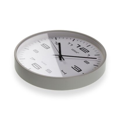 LIGHT GREY WALL CLOCK 30CM - Image 2