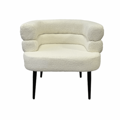 NEMI WHITE SHEEPSKIN ARMCHAIR