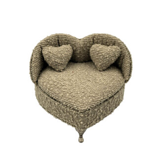 LIGHT GREY SOFA JEWELLERY BOX