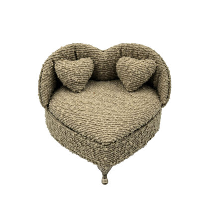 LIGHT GREY SOFA JEWELLERY BOX