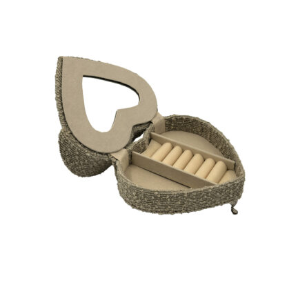 LIGHT GREY SOFA JEWELLERY BOX - Image 2