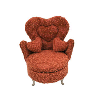RED ARMCHAIR JEWELLERY BOX