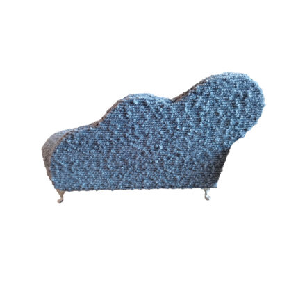 DARK GREY CHAISE LONGUE JEWELLERY BOX - Image 3