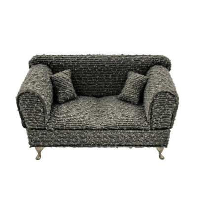 DARK GREY SOFA JEWELLERY BOX