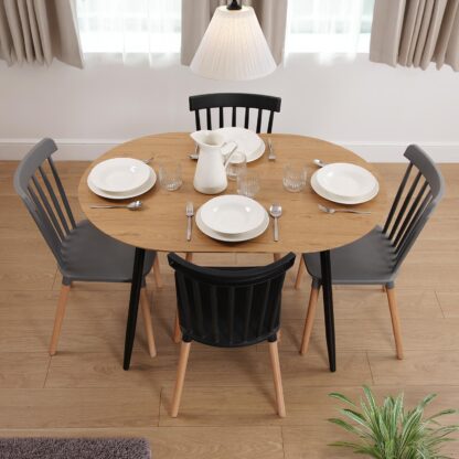 BLACK EXTENDABLE DOINYO TABLE - Image 2