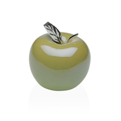 GREEN CERAMIC APPLE FIGURE