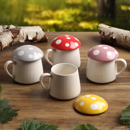 GREY MUSHROOM LID CUP - Image 2