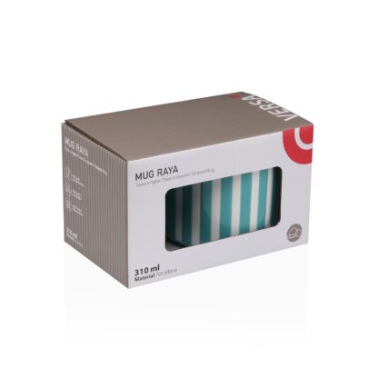 AQUAMARINE STRIPED MUG - Image 2
