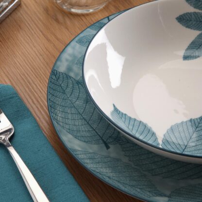 18-PIECE DINNER SET "AYLEN" BLUE - Image 3