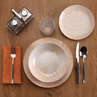 18-PIECE DINNER SET "AYLEN" BEIGE - Image 2