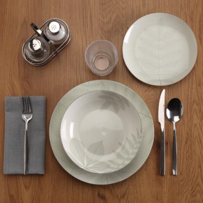 18-PIECE DINNER SET "AYLEN" LIGHT GREY - Image 2