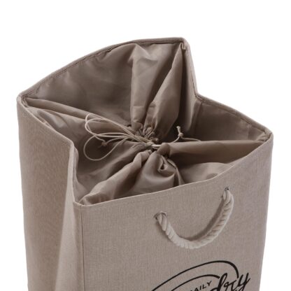 CREAM LAUNDRY HAMPER - Image 2