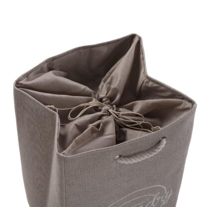 GREY LAUNDRY HAMPER - Image 2