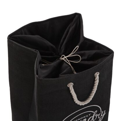 BLACK LAUNDRY HAMPER - Image 2