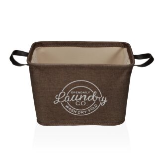BROWN LAUNDRY BASKET