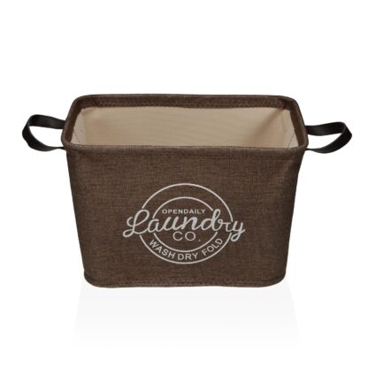 BROWN LAUNDRY BASKET