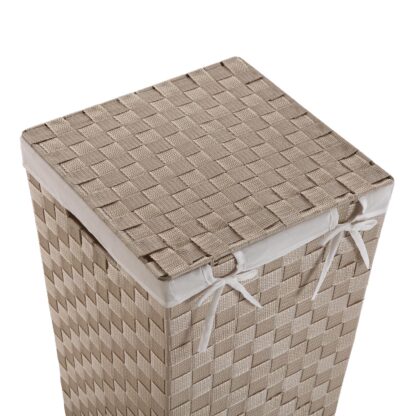BEIGE LAUNDRY HAMPER - Image 2