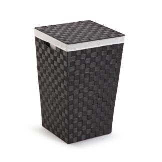 DARK GREY LAUNDRY HAMPER