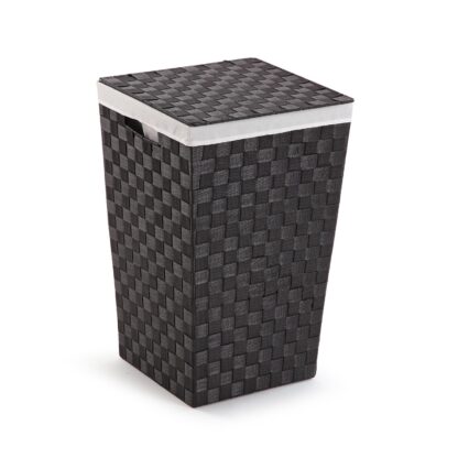 DARK GREY LAUNDRY HAMPER