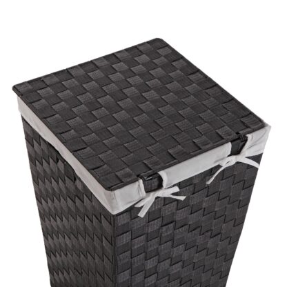 DARK GREY LAUNDRY HAMPER - Image 2