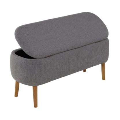 END BED BENCH GREY MANIKO - Image 3
