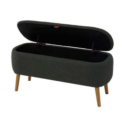 END BED BENCH GREEN MANIKO - Image 3