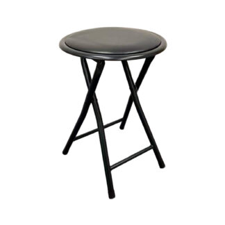 TOBY FOLDING STOOL BLACK