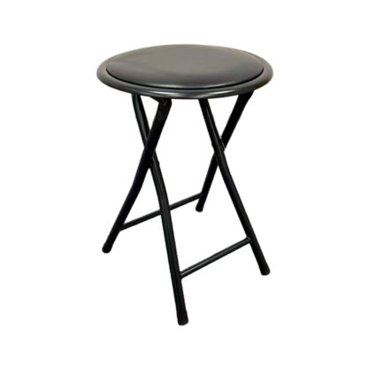 TOBY FOLDING STOOL BLACK