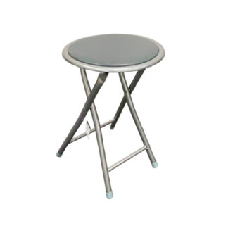 TOBY FOLDING STOOL DARK GREY