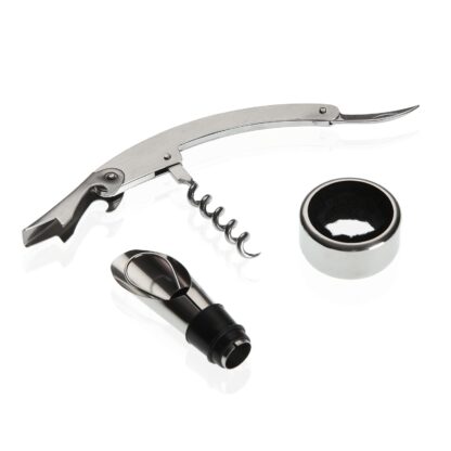 BARREL 3-PIECE WINE ACCESSORY SET - Image 2