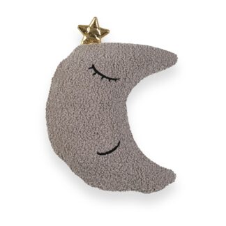 HALF MOON CUSHION WITH FILLING