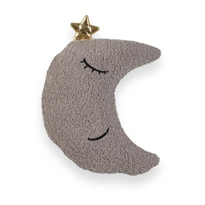 HALF MOON CUSHION WITH FILLING