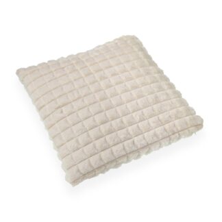 WHITE CUSHION WITH FILLING 45X45