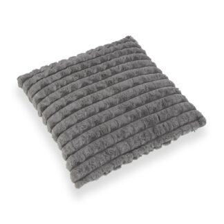 GREY CUSHION WITH FILLING 45X45