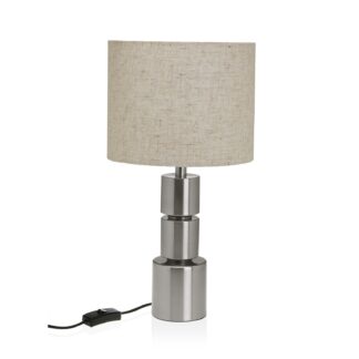 YARE SILVER TABLE LAMP