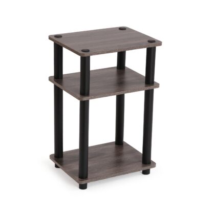 GREY 3-TIER SHELF