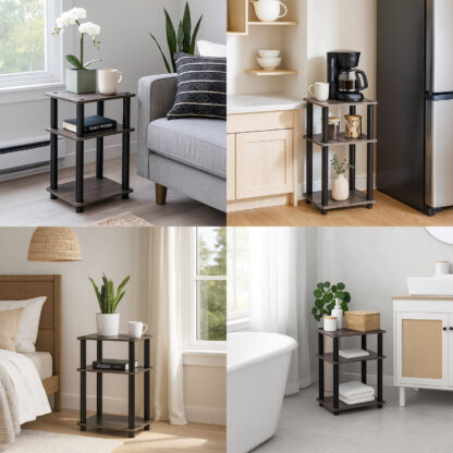 GREY 3-TIER SHELF - Image 2